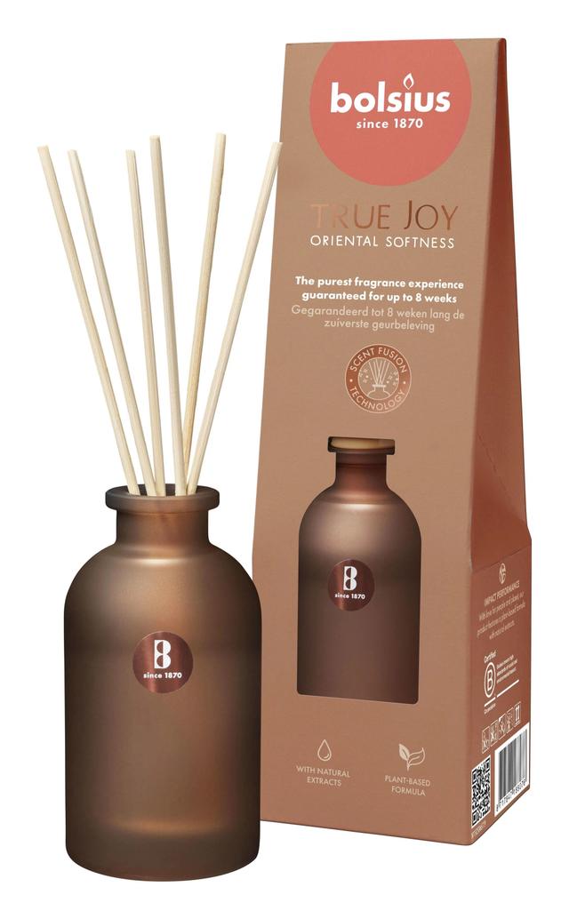 Bolsius geurstokjes True Joy - Oriental Softness (Fles 80 ml)