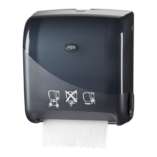 Handdoek automaat Euro matic autocut pearl black