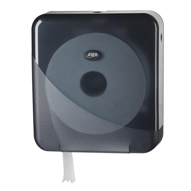 Toiletpapierdispenser Euro maxi jumbo pearl Black