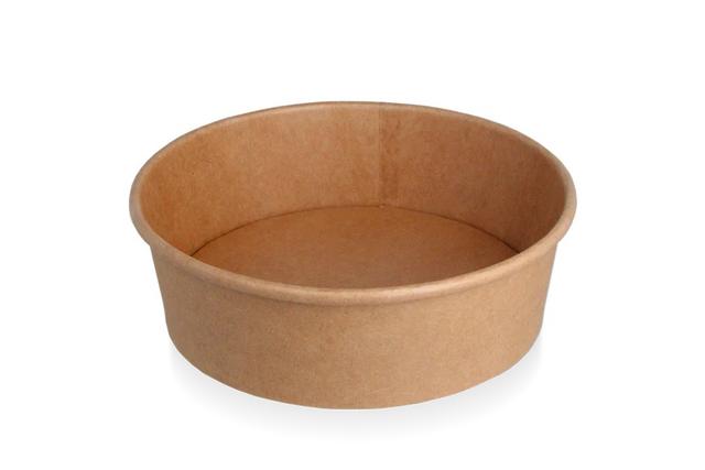 Salade Poke Bowl 1100ml 38oz Ø184mm kraft (Doos 300 stuks)