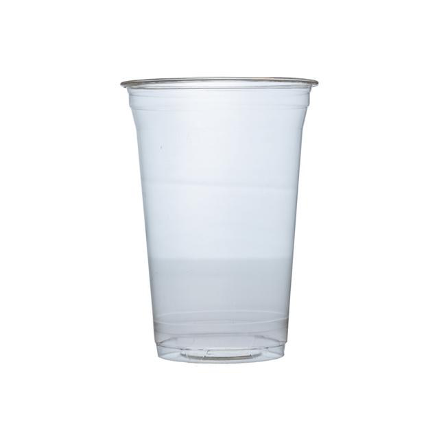 Drink beker PLA, 400 ml, 95mm Ø, 0,9mm folie, 13 cm hoog, 16 x 70 stuks