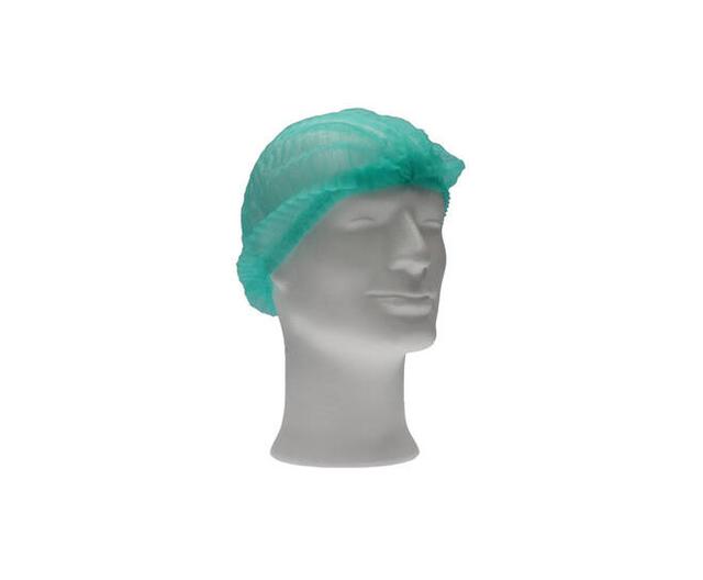 Haarnetjes Baret wokkel harmonica Groen (Pak 100 stuks )