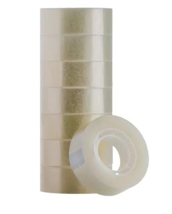 Plakband 19mm x 33mtr Basic ( Pak 8 rollen )