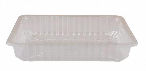 Schalen KS 73 H Apet 230x135x45mm Transparant (Doos 500 stuks)