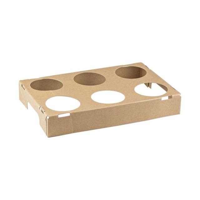 Kraft Draagtray / Biertray 6-vaks (150 stuks)
