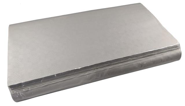 Damast Vellen 40grs 70x70cm wit 