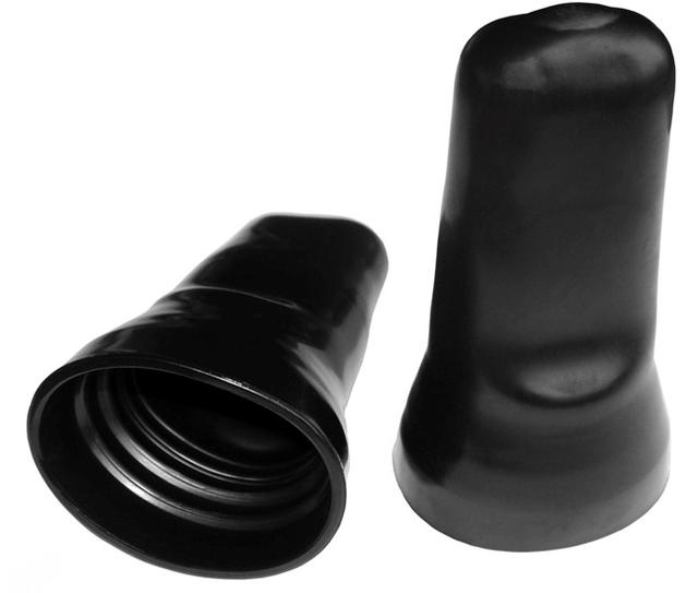 Afdekkapjes zwart, free Pour, bar prof, 6 stuks