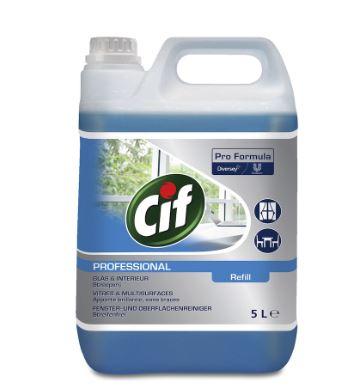 Cif Pro Formula Glas & Interieur Reiniger (Can 5 liter)