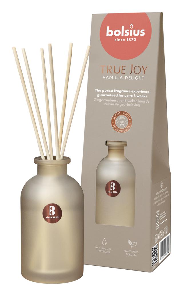 Bolsius geurstokjes True Joy - Vanilla Delight (Fles 80 ml)