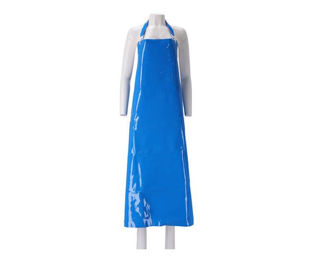 Schort PU 300my 90x130cm Blauw