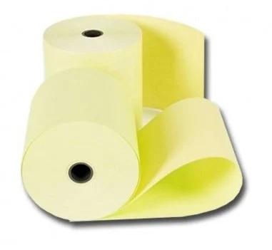 Kassarollen Geel Houtvrij 76x70x12 ( Doos à 50 rol )