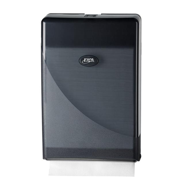 Handdoekdispenser Euro mini fold pearl black