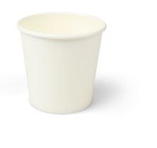 Beker karton coffee to-go wit 4oz/118ml (Rol 50 stuks)