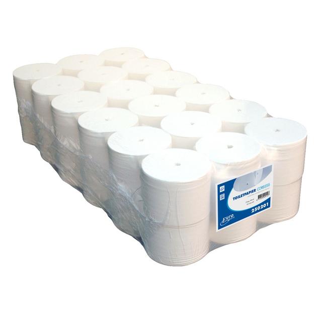 Toiletpapier Coreless 2-laags Cellulose 900 vel (Pak 36 rol)