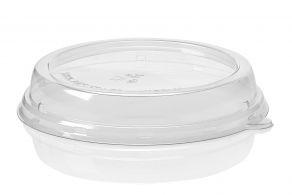 Deksel voor Bowls bagasse 800 - 1200ml Ø 194mm (Doos 160 stuks)