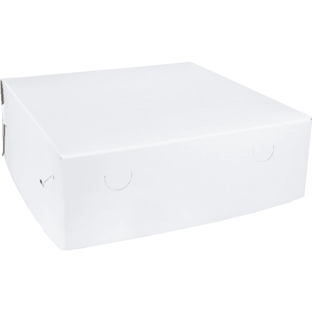 Taartdozen zwanenhals 28x28x9 (100 stuks)
