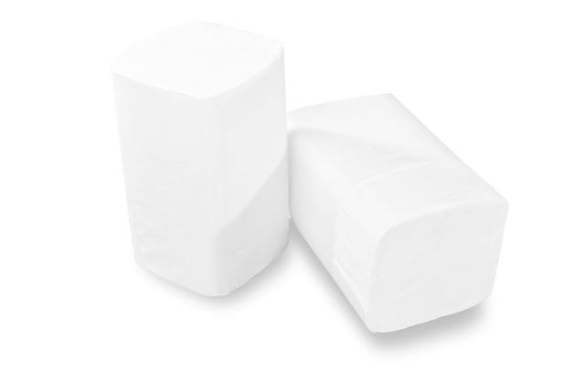 Dispenserservet Wit 1-laags v-vouw 16,5 x 21 cm (10.500 stuks)