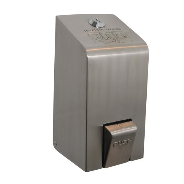 Euro toiletseat cleaner dispenser RVS