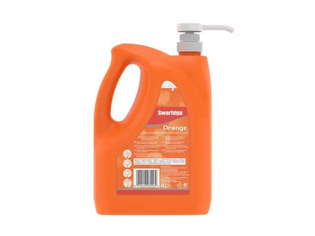 Deb Stoko garage zeep Swarfega orange in jerrycan met pomp4 ltr