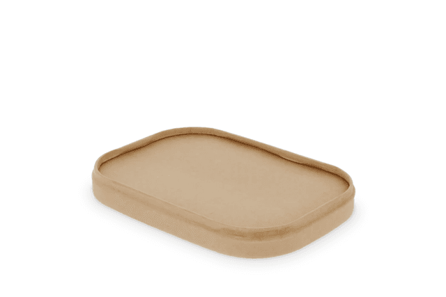 Deksel Karton voor maaltijdbakken rechthoekig 500-650-750-1000ml