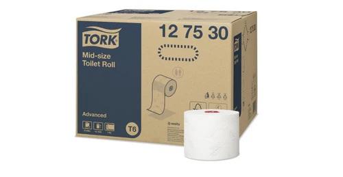 Tork 127530 Toiletpapier Advanced 2-laags Mid-size T6 100 meter