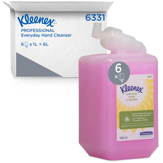 Kimberly Clarck Kleenex liquid Handzeep 6331 (Doos 6 x1 liter)