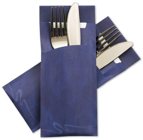 Bestekzak POCH-004 Blauw Pochetto ( 520 stuks )