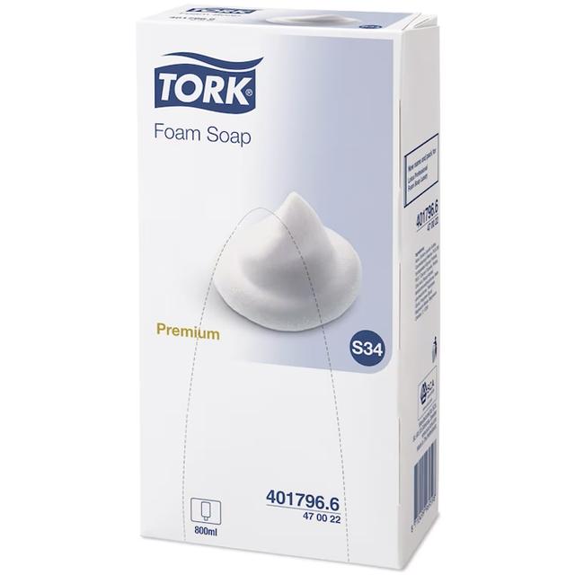 Handzeep foam tork roze 800ml S34 470022