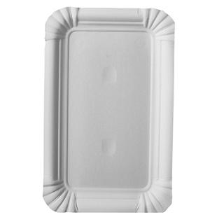 Kartonnen schaaltjes Wit 10x16cm gevoerd met Ersatz PFAS-vrij (Doos à 2000 stuks)