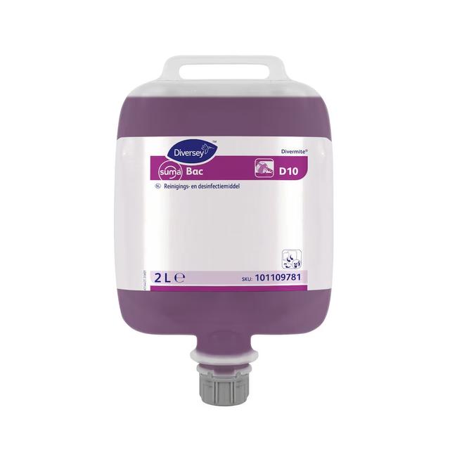 Reinigings desinfectiemiddel Suma bac D10 QuatroSelect (Doseerfles 2 liter)