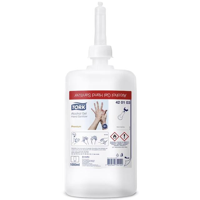 Alcoholgel Tork S1 ( 42 01 03) ( 1 liter )