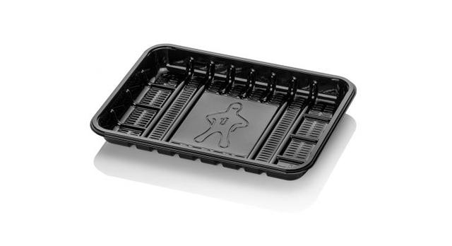 Vleesschalen KS 70 M Zwart Apet 183 x 135 x 35mm (Doos 500 stuks)