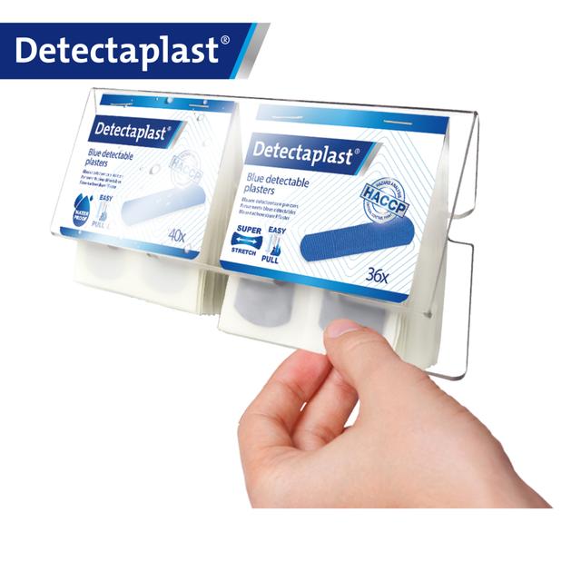 Detectaplast universele pleister dispenser Tear & Wear met 2 vullingen