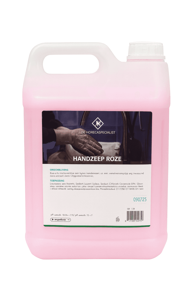 Vloeibare handzeep Roze JK eigen merk (Can 5ltr)