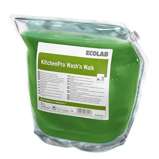 Ecolab KitchenPro Wash 'n Walk Vloerreiniger (Fles à 1 liter)