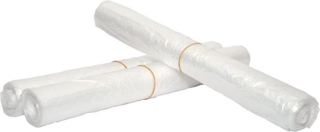 Pedaalemmerzak Hdpe 63x70cm T15-Dun Transparant (Rol à 25 zak)