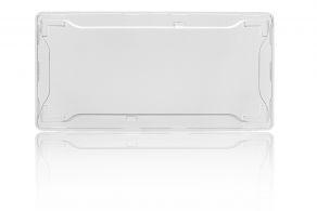Deksels voor Tapas Tray Rechthoekig 250x120mm PET Transparant Anti/Fog (Doos 400  stuks)